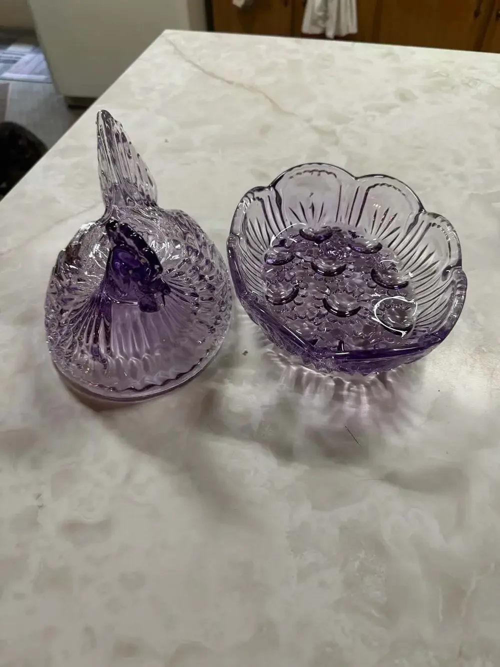 The Royal Magnolia purple pressed